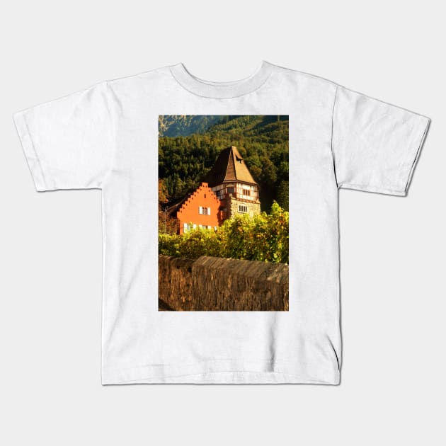 Vaduz, Liechtenstein Kids T-Shirt by golan22may